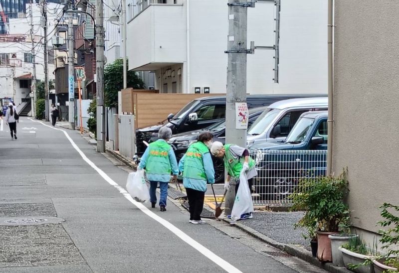 町内清掃活動を実施しました